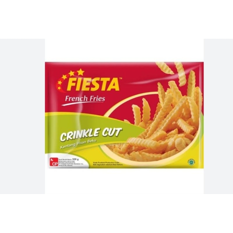 

Fiesta kentang crinckle cut 500gr