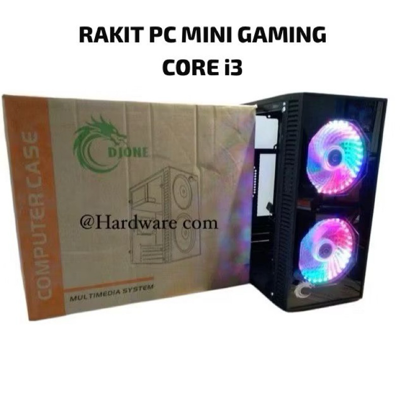 paket pc komputer mini gaming i3