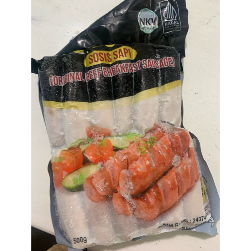 

Frozen Food ‼️ Sosis Sapi NKV