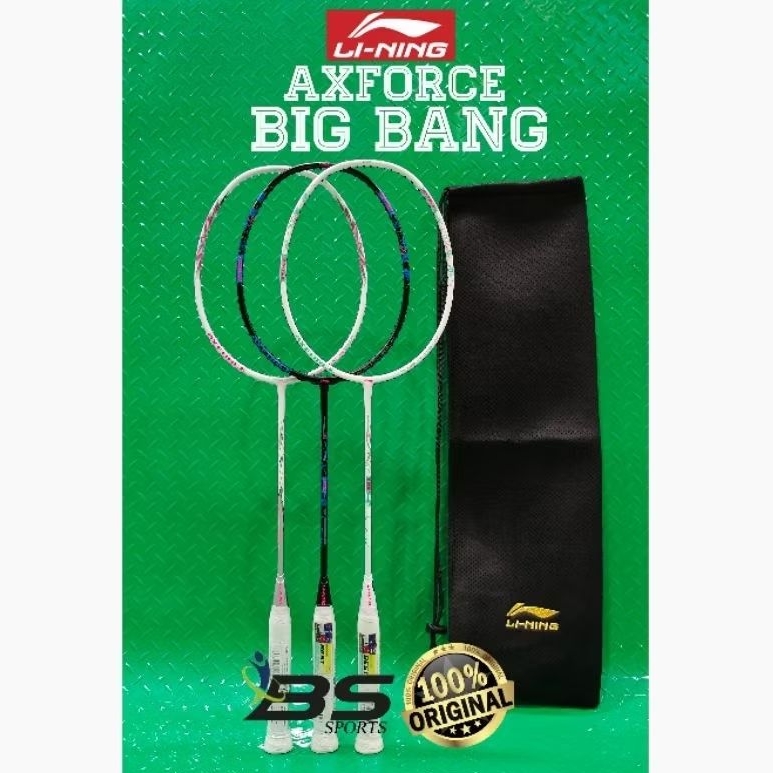 RAKET BADMINTON LINING AXFORCE BIG BANG BIGBANG ORIGINAL