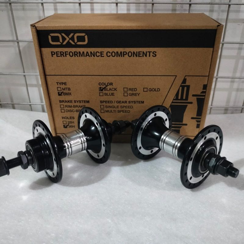 Hub freehub BMX,Fixie OXO 36 Hole Alloy CNC bearing