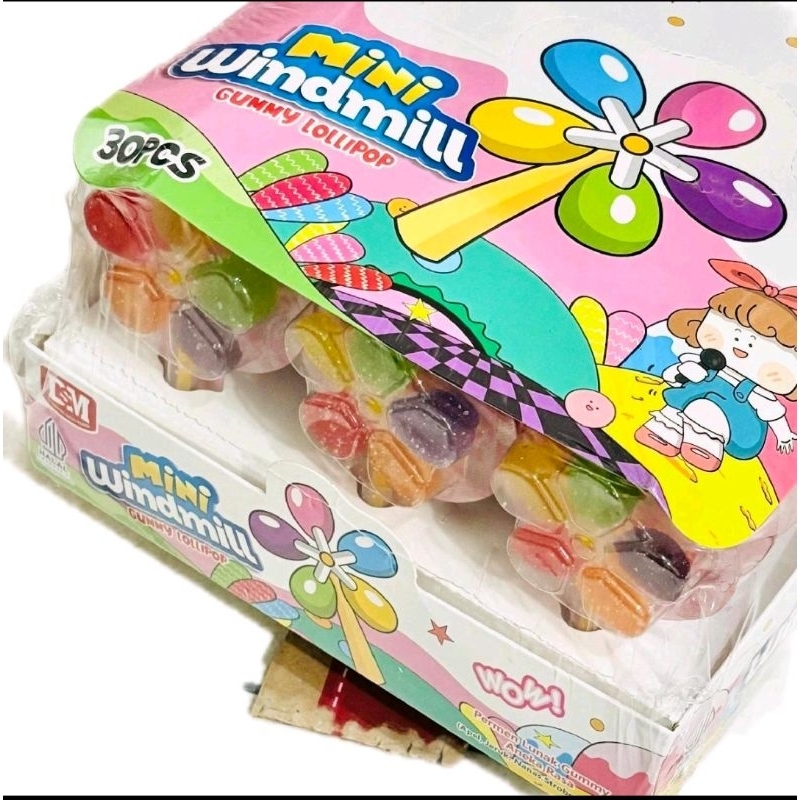 

Mini windmil // permen lunak kincir // 30 pcs