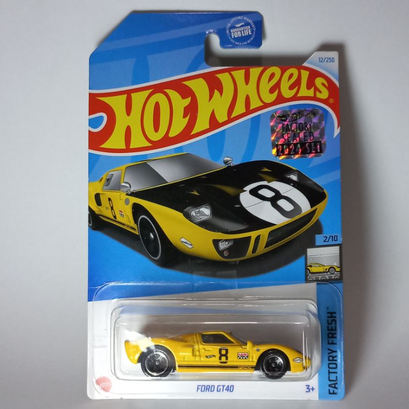 Hotwheels Ford GT40 Kuning Exclusive Recolour Kroger