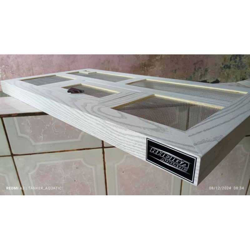 tutup aquarium custom ukuran 50cm x 30cm