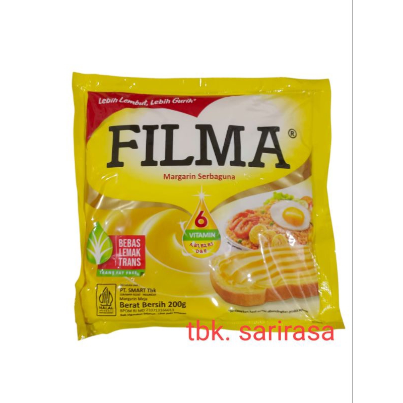 

Filma Margarine 200gram Margarin Serbaguna 200 gr