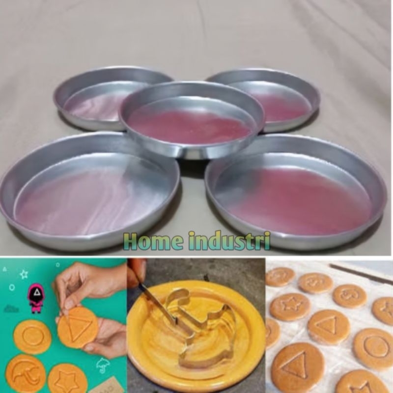 Cetakan Permen Squid Game / Tatakan Dalgona Candy Squid Game