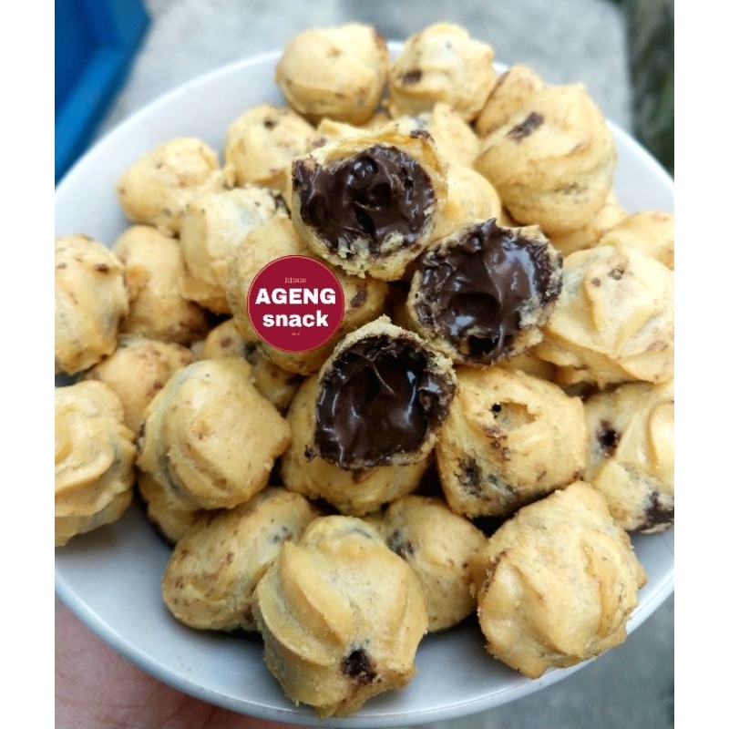 

Sus kering coklat lumer 400 gram sus coklat premium manis lumer crunchy