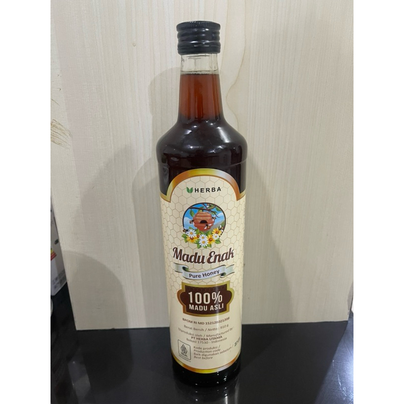 

madu enak pure honey 100% madu asli herba 910ml