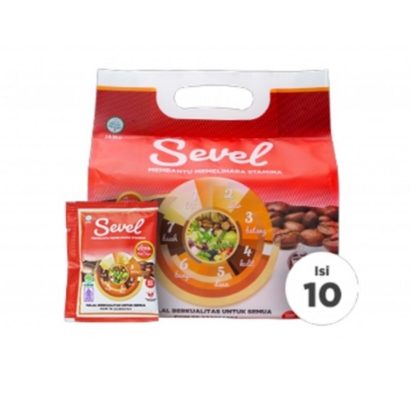 

kopi Sevel / kopi 7 elemen 10 sachet