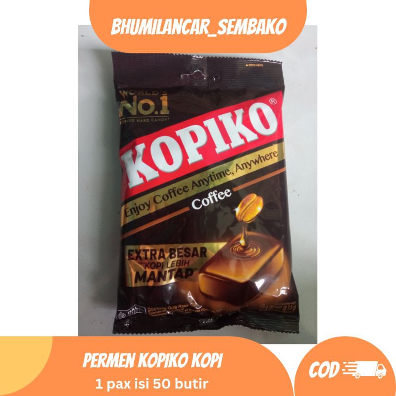 

Permen kopiko kopi classic 175 gram Kemasan sak isi 50 butir