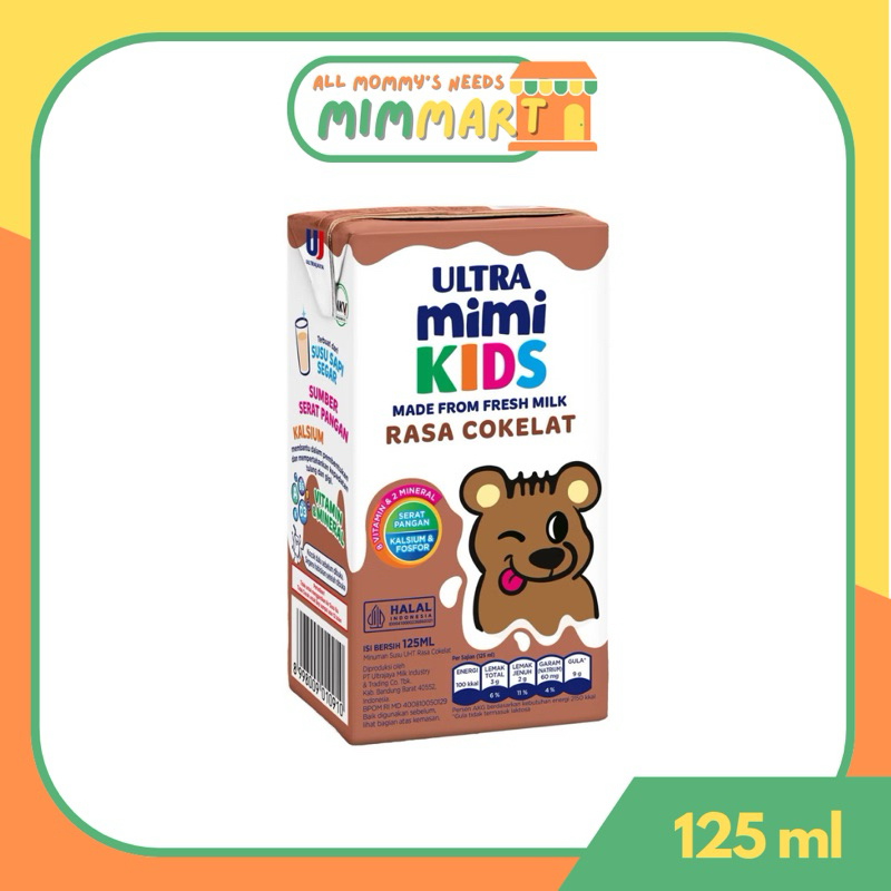 

[MimMart] - Ultra Mimi Kids Rasa Cokelat 125ml