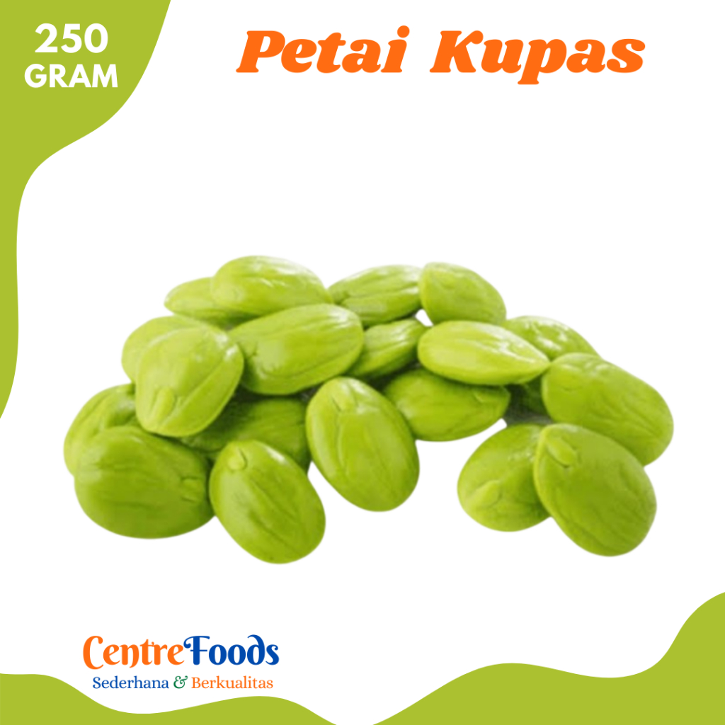 

PETE Kupas - Petai Fresh | 250gr [ Harga Per 0,25 Kg ]