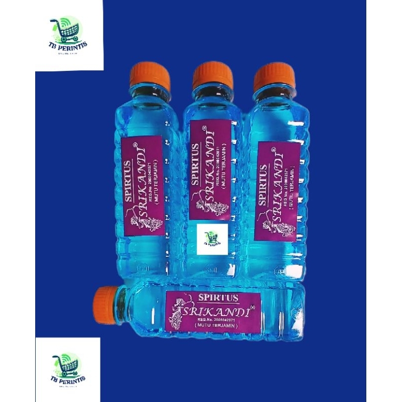 SPIRTUS BOTOL BIRU 200ml Srikandi