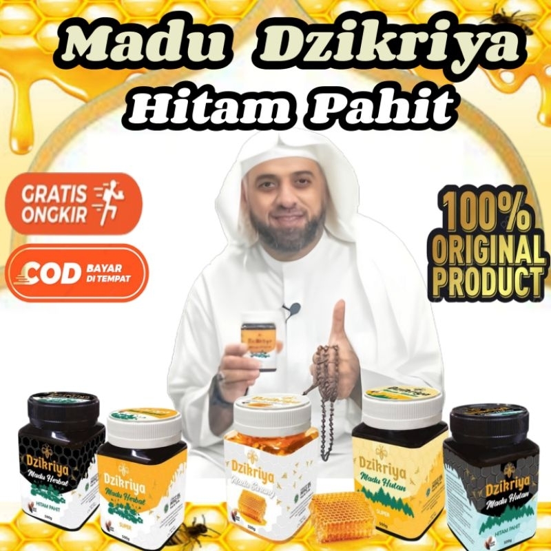

Madu Dzikriya Asli 100% untuk Kolesterol, Lambung