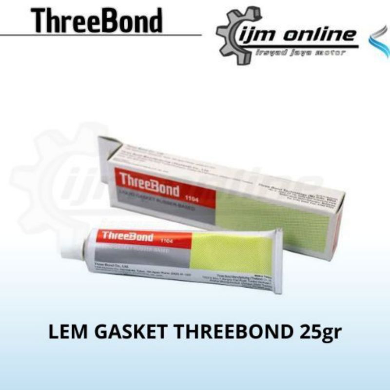 lem gasket /lem packing Threebond 25gr original lem mesin Motor