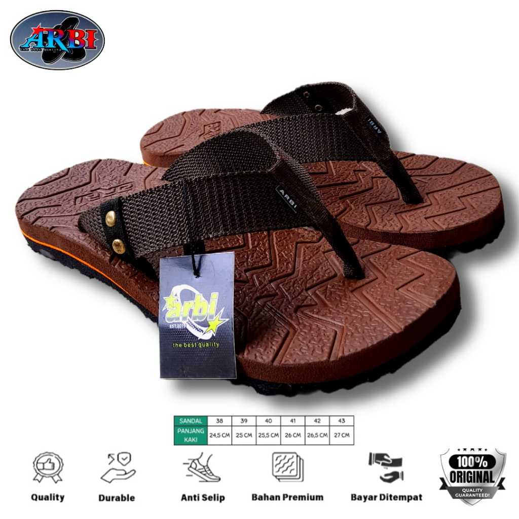 Sandal Gunung Jepit Outdoor Pria Dan Wanita - Sandal Jepit Premium Outdoor Unisex Model Terbaru