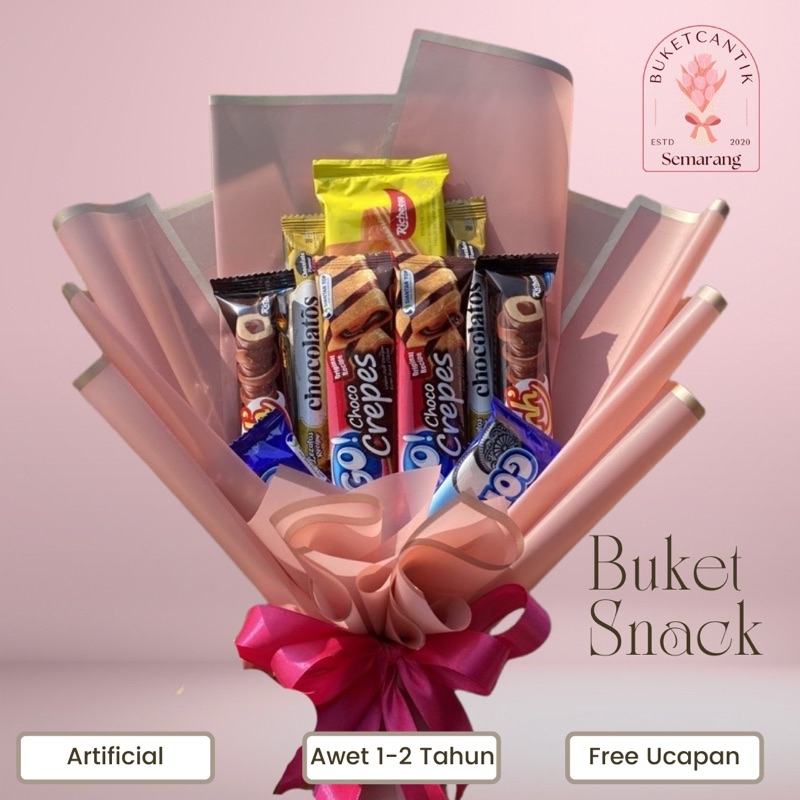 

LANGSUNG KIRIM BUKET SNACK RANDOM BUKET JAJAN ULANG TAHUN BUKET WISUDA