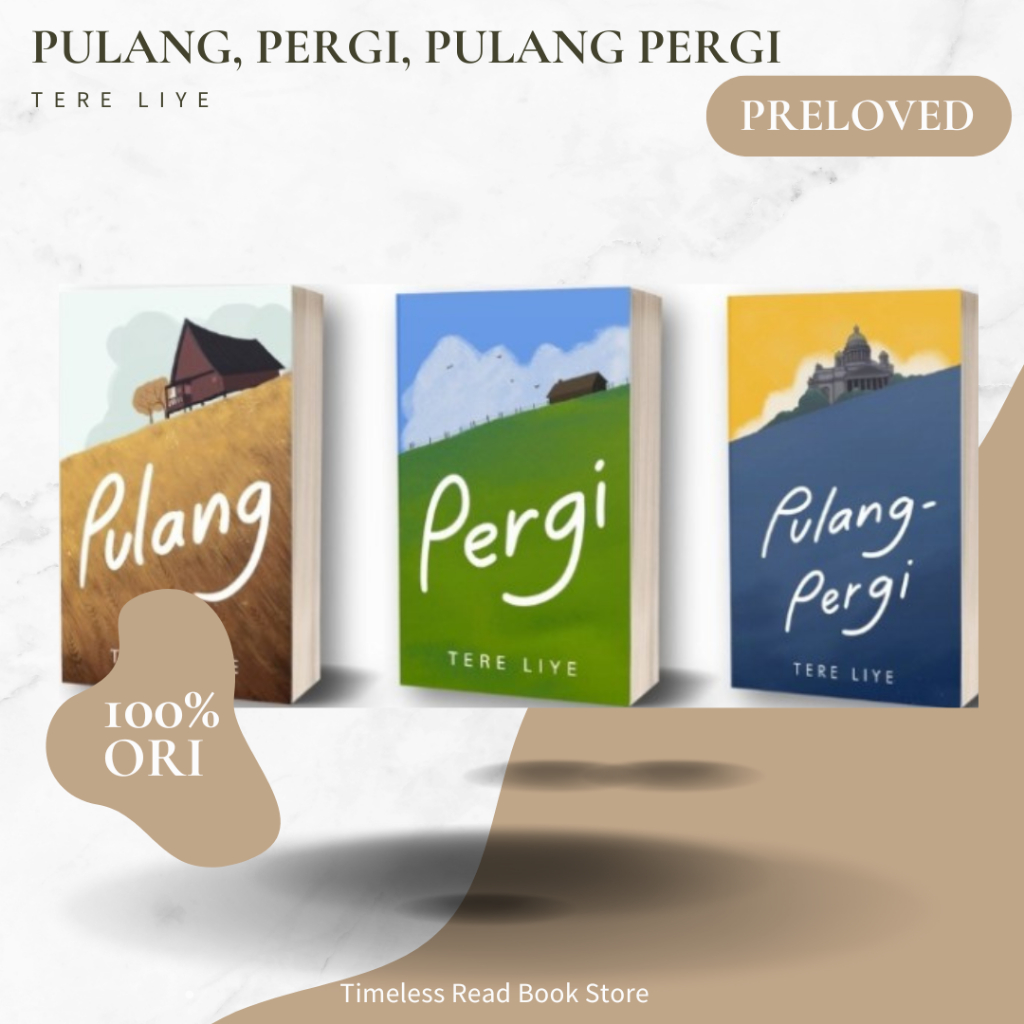 Preloved Original Jual Buku Pulang Pergi Pulang Pergi Tere Liye Best Seller
