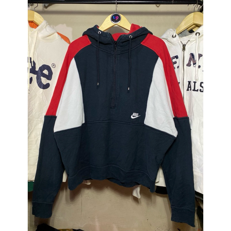 COLOUR BLOCK Nike Vintage Reissue HalfZip Hoodie