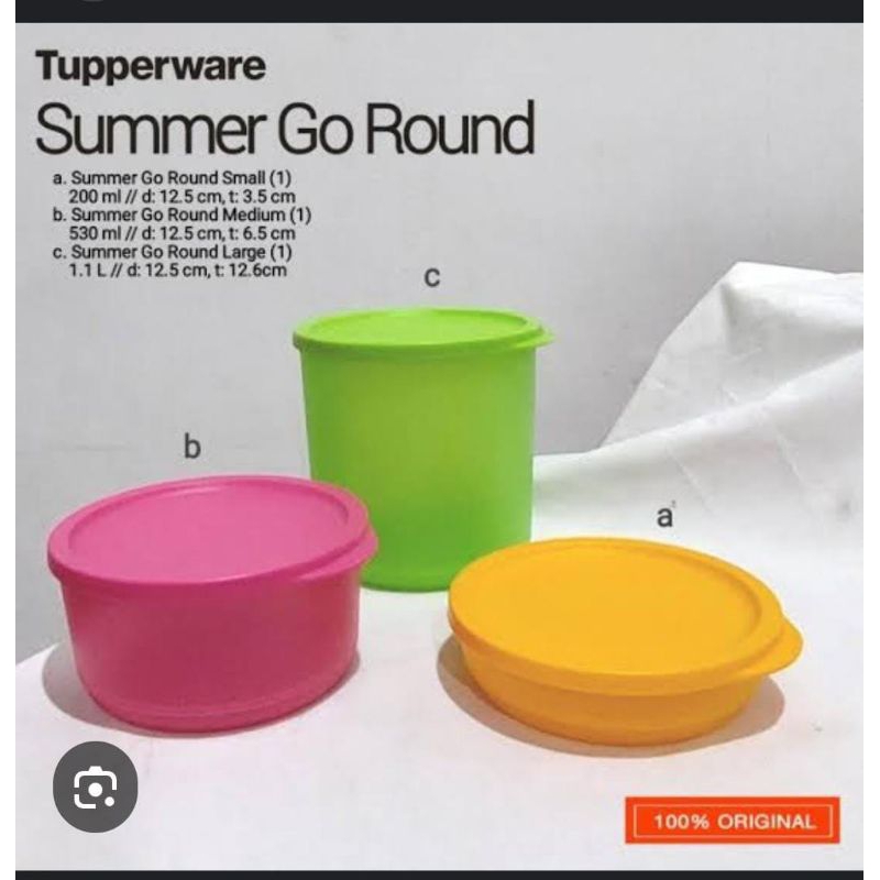 summer go round set Tupperware