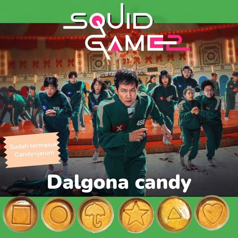 

DALGONA CANDY SQUID GAME || sudah termasuk candy dan jarum