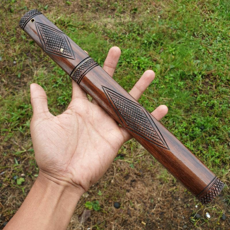 pisau full ukir natural 20 cm