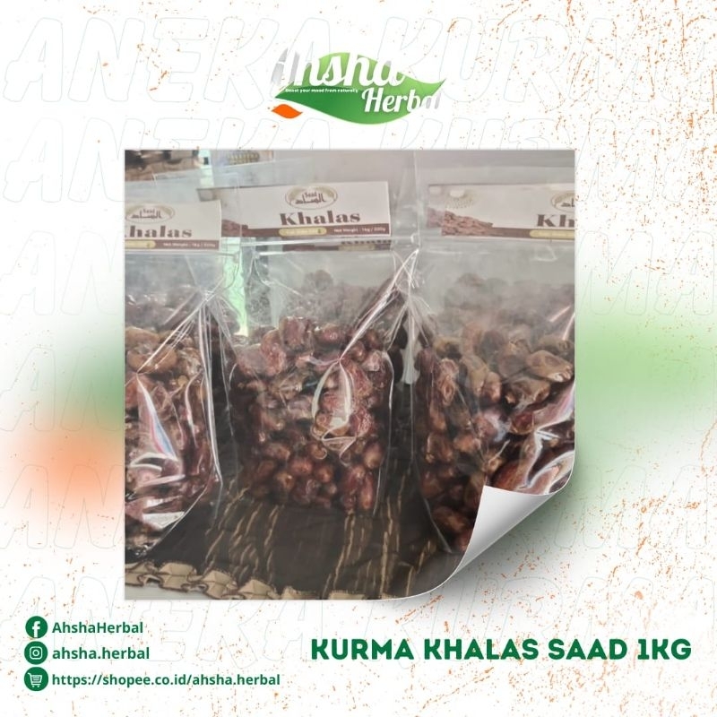 

Kurma Khalas kemasan 1kg