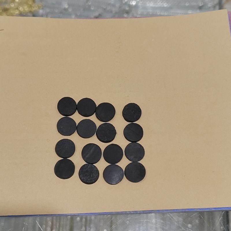 Karet Belakang Anting Pasak Tusuk Penutup Hitam