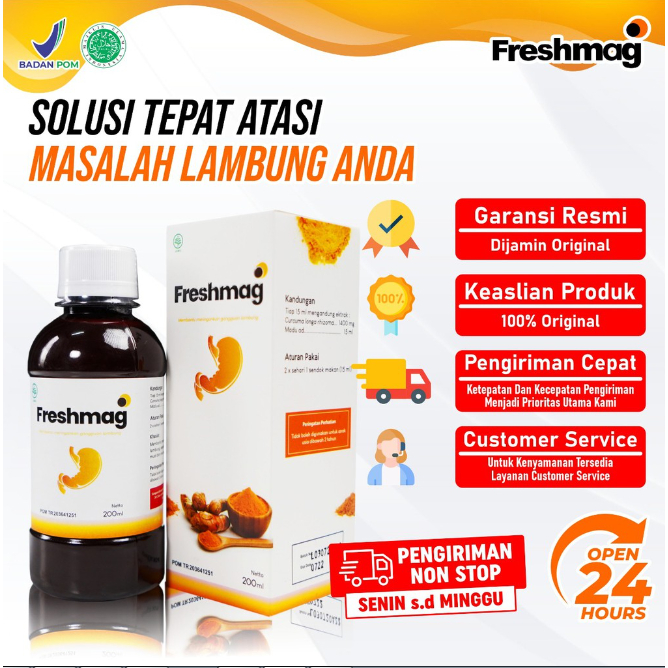 

Freshmag Original Presmag Fresh Maag Mag Freshmagh Obat Asam Lambung Kronis Gerd Mual Muntah