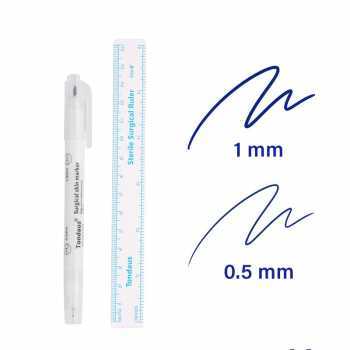 

Medical Skin Marker Double Head Tip Spidol Kulit Operasi/Pen Kulit Tinta Aman Steril Presisi Tinggi Akurat