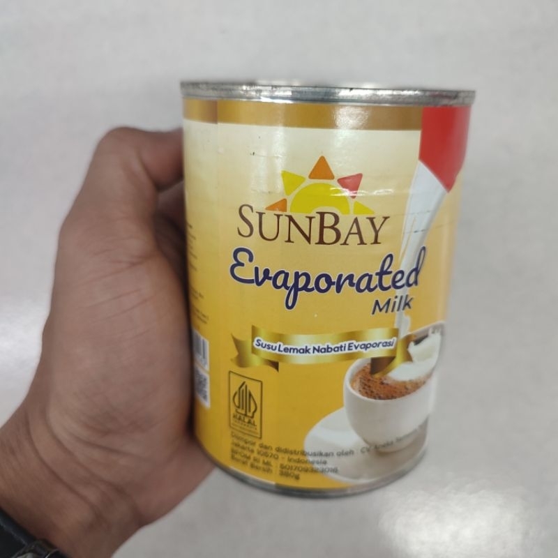 

Susu Sunbay Evaporated milk 380g