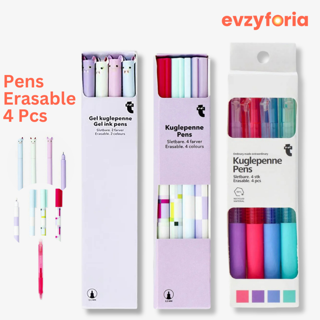 

Pulpen bisa dihapus Erasable Pens Karakter Motif Lucu Dewasa dan Anak