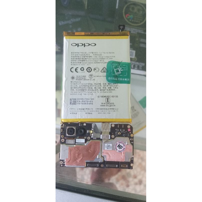 MESIN OPPO A3S DAN BATRE OPPO A3S NORMAL
