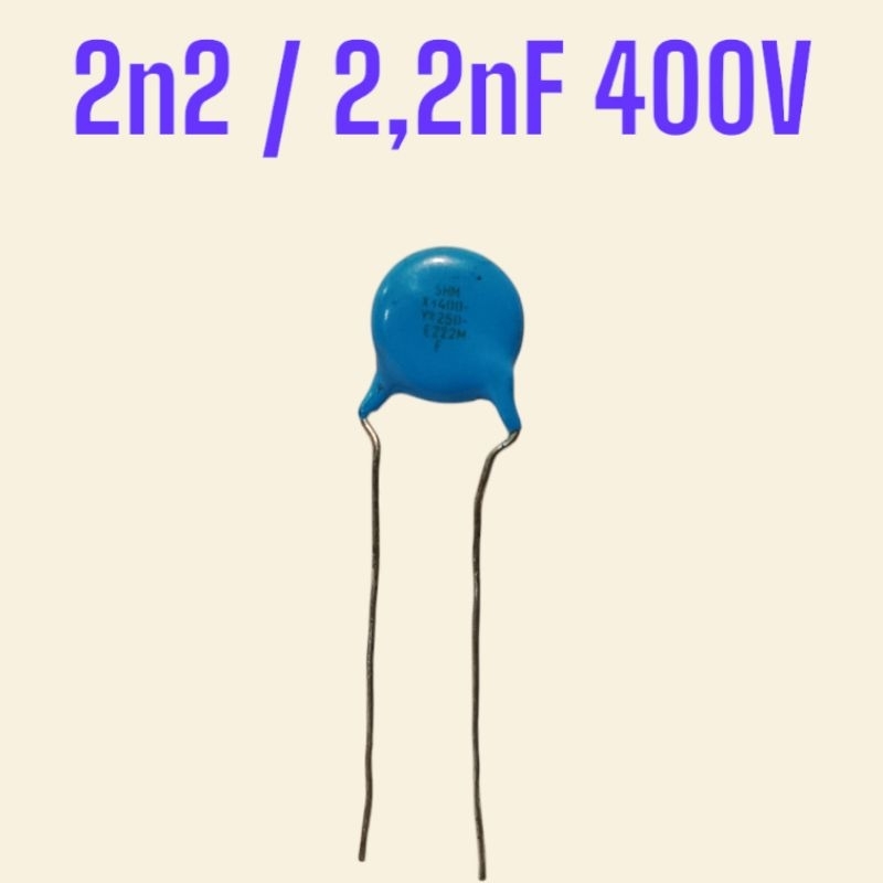 KAPASITOR 2N2 2,2NF 400V