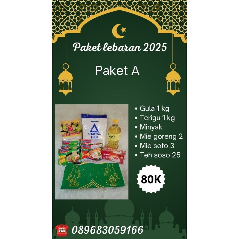 

Hampers Paket sembako/paket lebaran murah