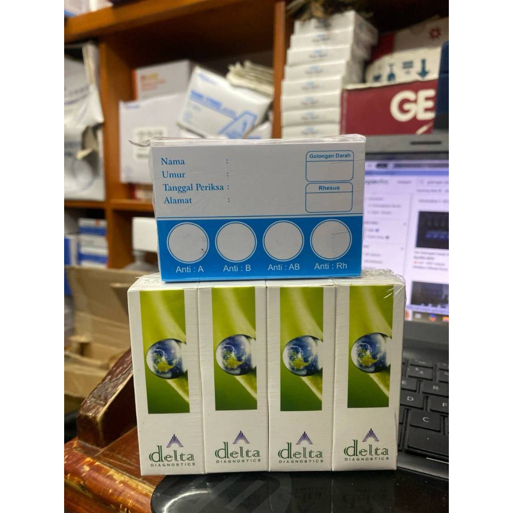 DELTA Golongan Darah 1 Set + Kartu / DELTA Golongan Darah 1 Set Tanpa Kartu