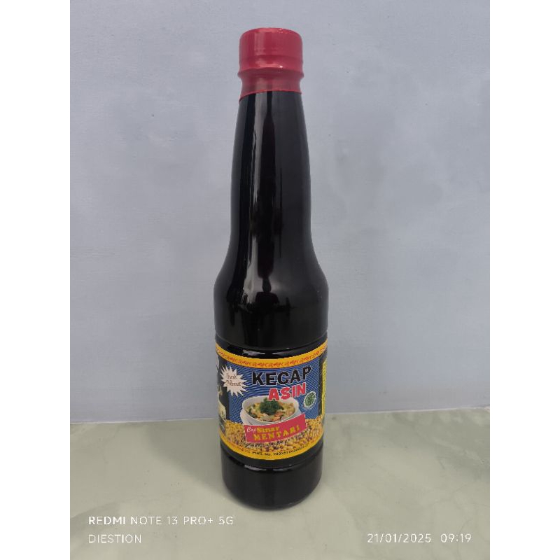 

Kecap Asin Cap Sinar Mentari 600mL