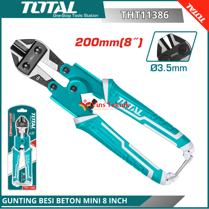 

GUNTING BESI BETON MINI 8 INCH BOLT CUTTER TOTAL THT11386