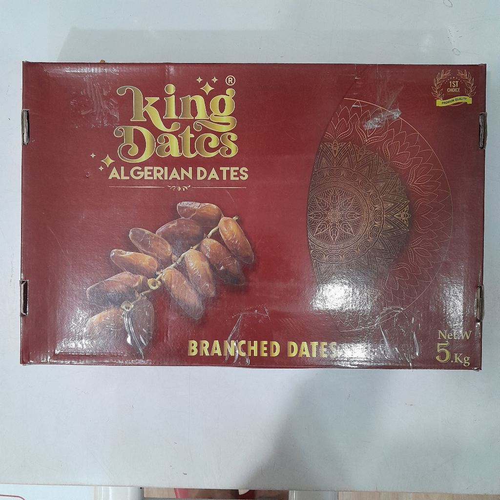 Kurma 5 Kg Tunis Tangkai King Dates - Barakah - Sahara