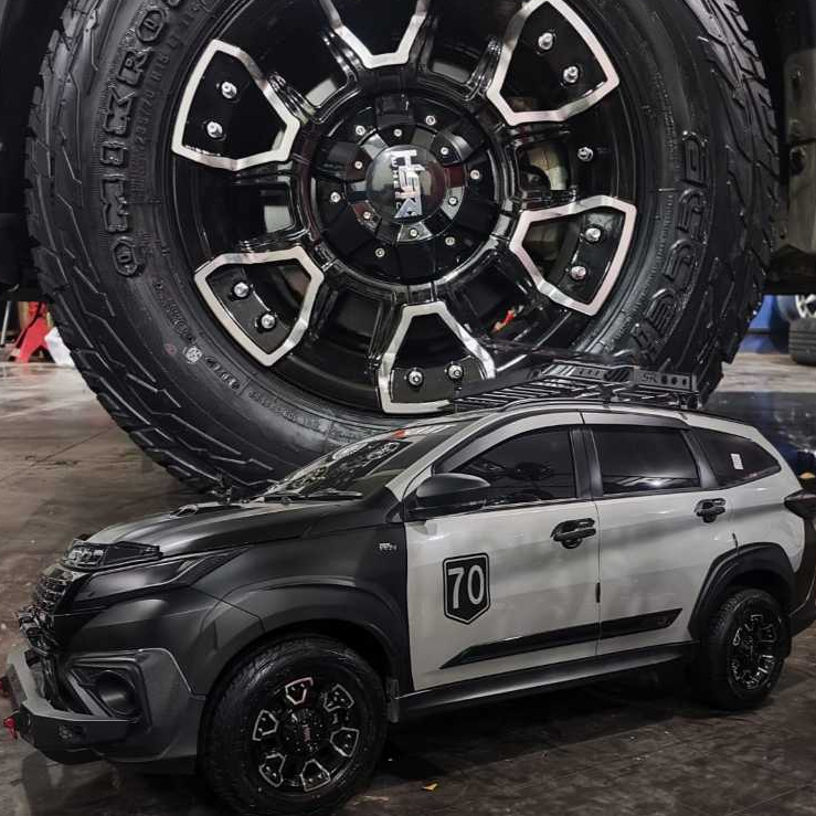 Velg Pelg Mobil Toyota Rush Ring 15 Paket Kumplit Velg Ban Off-Road - Toko Velg Jakarta Timur