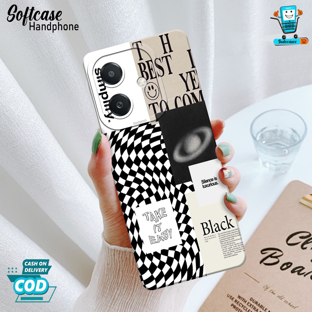 Casing Oppo A3 Nfc 2024 Softcase Oppo A3 Nfc Case Oppo A3 Nfc Silikon Cover Pelindung Handphone Kesi