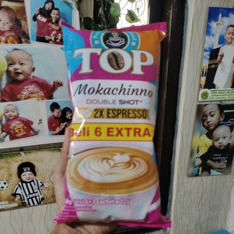 

Top Kopi Mokachinno 6+3 sachet x 22 gram