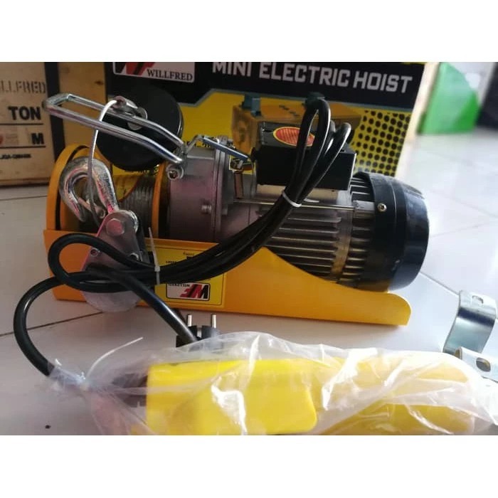 ELECTRIC HOIST MINI HOIST KATROL LISTRIK WILLFRED MEH 400 / 800 KG