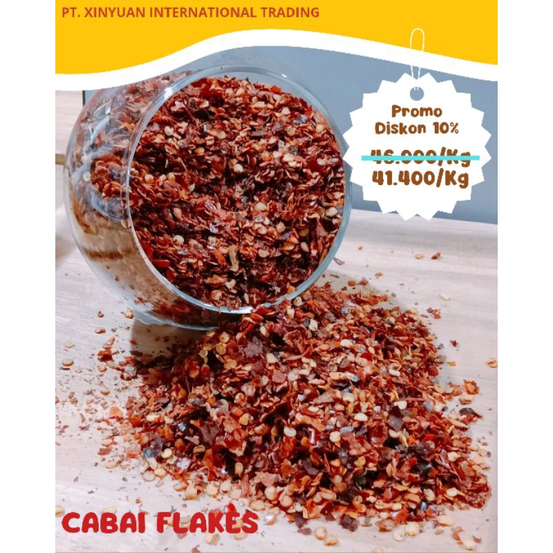 

Chili Flakes 1000 gr