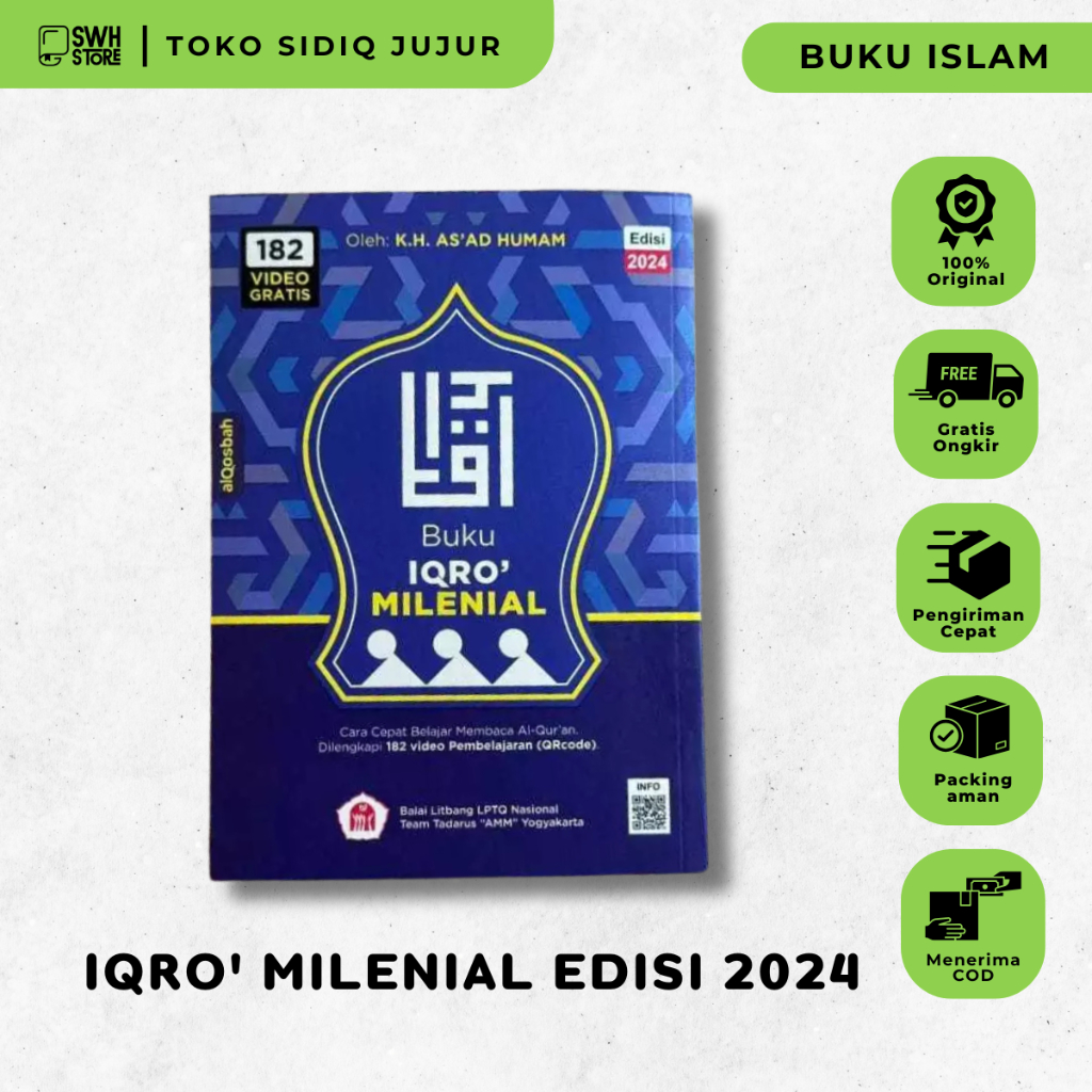 IQRO' Original Edisi Milenial 2024- Al Qosbah - Iqro Milenial