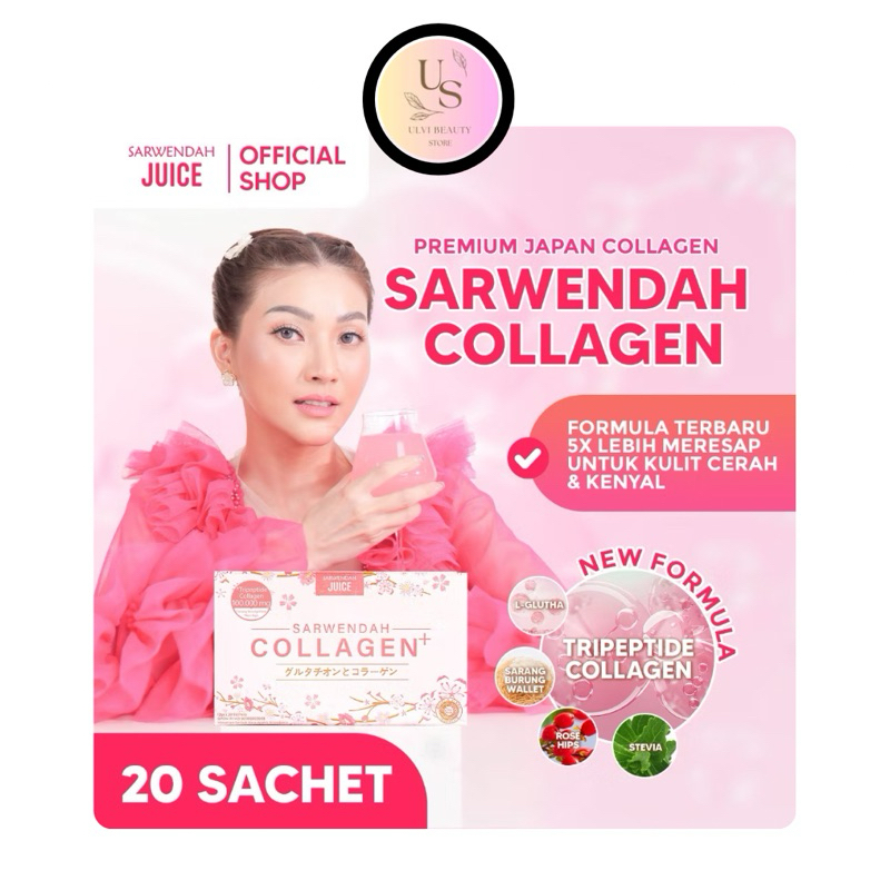 Sarwendah Collagen Drink isi 5 & 20 Sachet