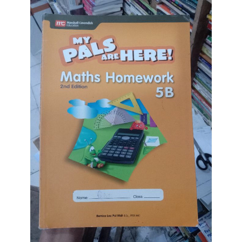 My Pals Are HereMaths 5B.Homework.