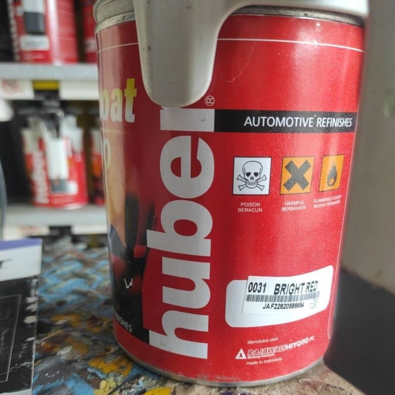 CAT PU BRIGHT RED 200ML / CAT PU MERAH 200ML