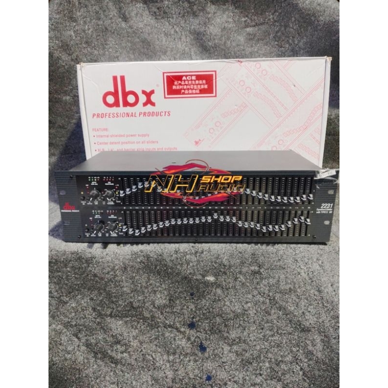 Equalizer DBX2231 MICRO Komponen dalam DBX 2231 Grade A 2 x 31 Channel Dual Channel Equalizer DBX Gr