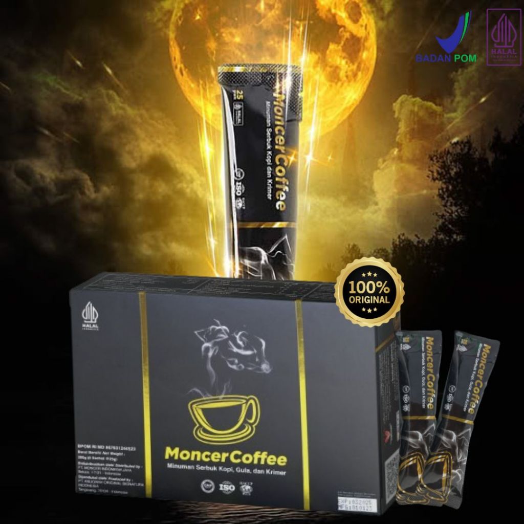 

New Formula Monceer Original 100% Herbal Alami Kopi Sehat Daya Tahan Tubuh | Suplemen Pria Dewasa | Kemasan Box 8 Sachet | Tingkatkan Stamina 100% Efektif